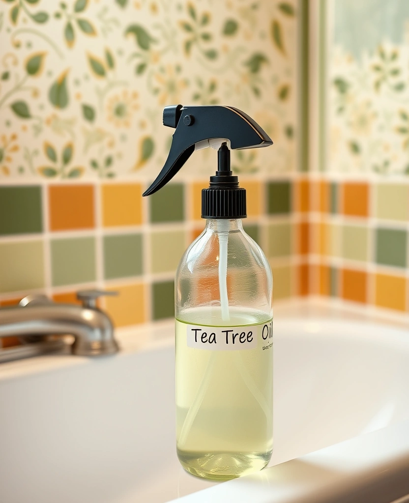 21 Non-Toxic Cleaning Hacks That'll Transform Your Home (Say Goodbye to Chemicals!) - 13. Tea Tree Oil Mold Remover