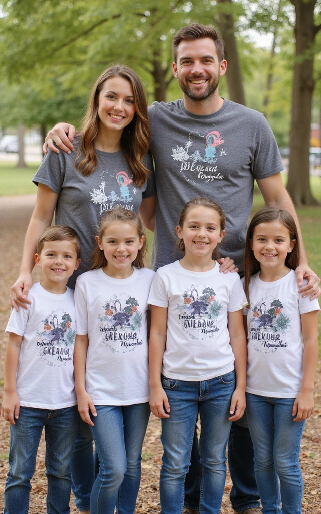 19 Seasonal T-Shirts That'll Get You in the Festive Spirit (Wait Until You See #10!) - 18. Family Matching Seasonal Tees