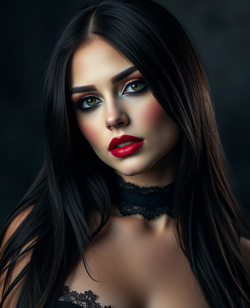 20 Elegant Dark Makeup Ideas for a Mysterious Allure (#8 Will Leave You Speechless!) - 3. Gothic Glam