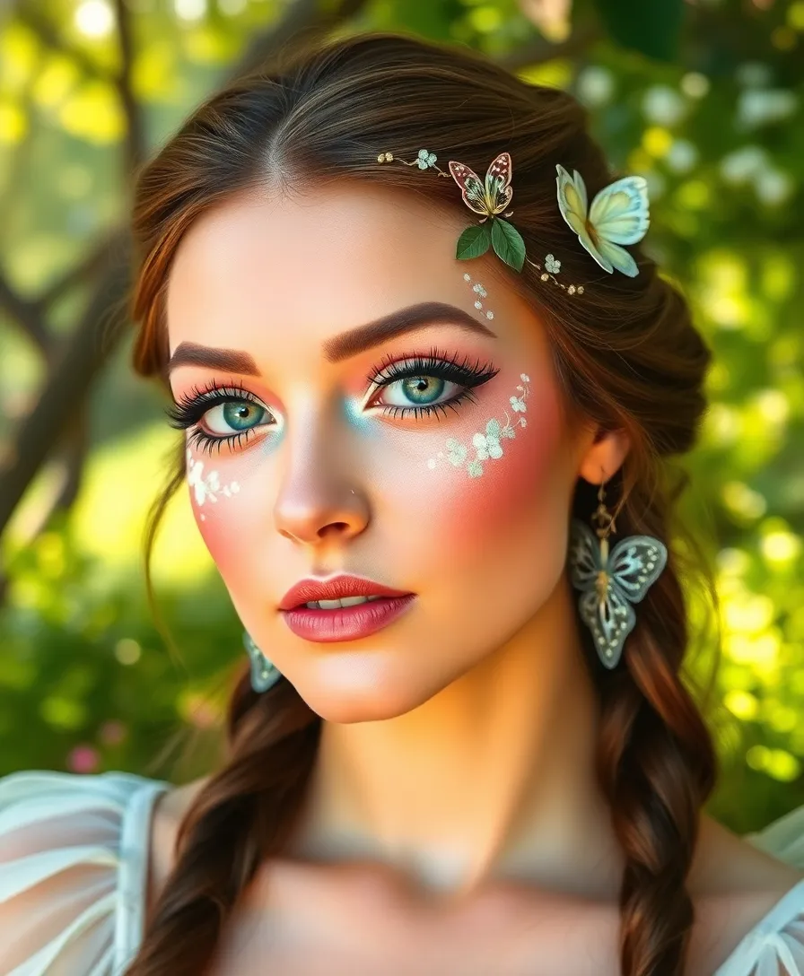 22 Unique Artistic Arcane Makeup Designs (You'll Be Inspired by #16!) - 12. Fairytale Fairy