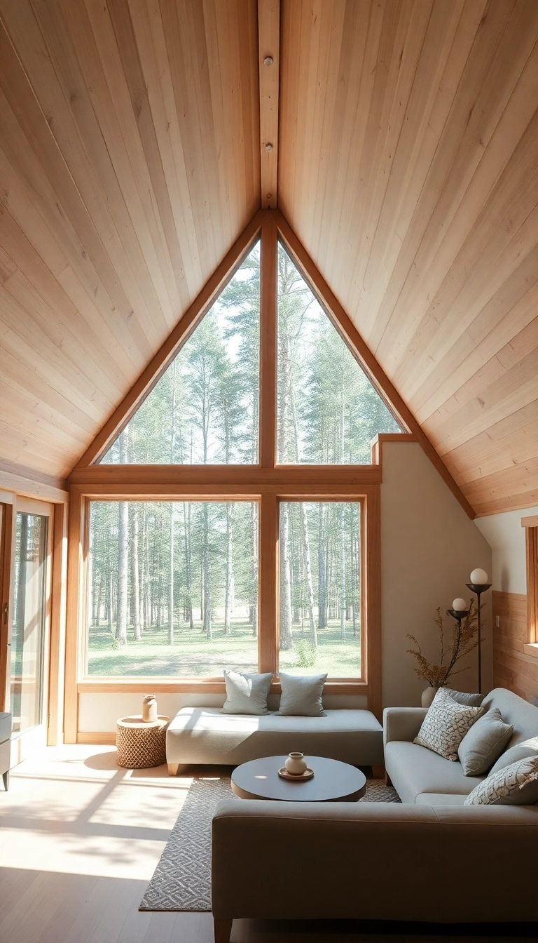 22 Rustic Chic A-Frame Cabins That Will Make You Fall in Love with Nature (You Won't Believe #5!) - 8. Minimalist Retreat