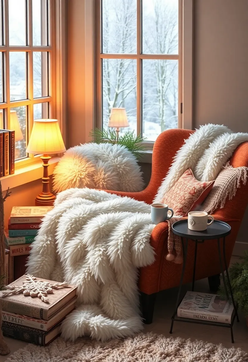 25 Cozy Winter Self Care Ideas That Will Melt Your Stress Away! (You’ll Love #16!) - 1. Create a Cozy Reading Nook