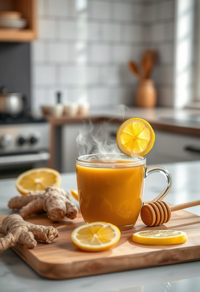 10 Mindful Herbal Teas to Reduce Stress and Enhance Sleep Quality (Don't Miss #6!) - 8. Ginger Tea