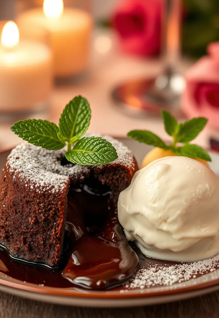 15 Romantic Valentine's Day Dinner Ideas That Will Melt Your Heart (Number 7 Is a Must-Try!) - 15. Chocolate Lava Cake