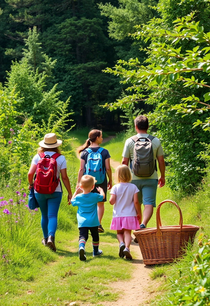 15 Family Workouts That Make Getting Fit a Blast (You’ll Love #7!) - 5. Family Hiking Adventure