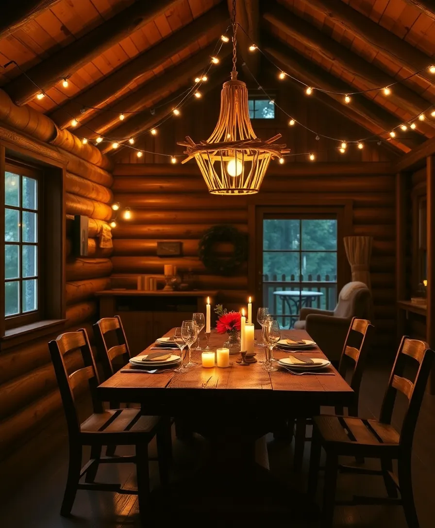 20 Must-See Cabin Weekend Inspo Ideas for a Dreamy Escape (You Won't Believe #7!) - 5. Warm Lighting