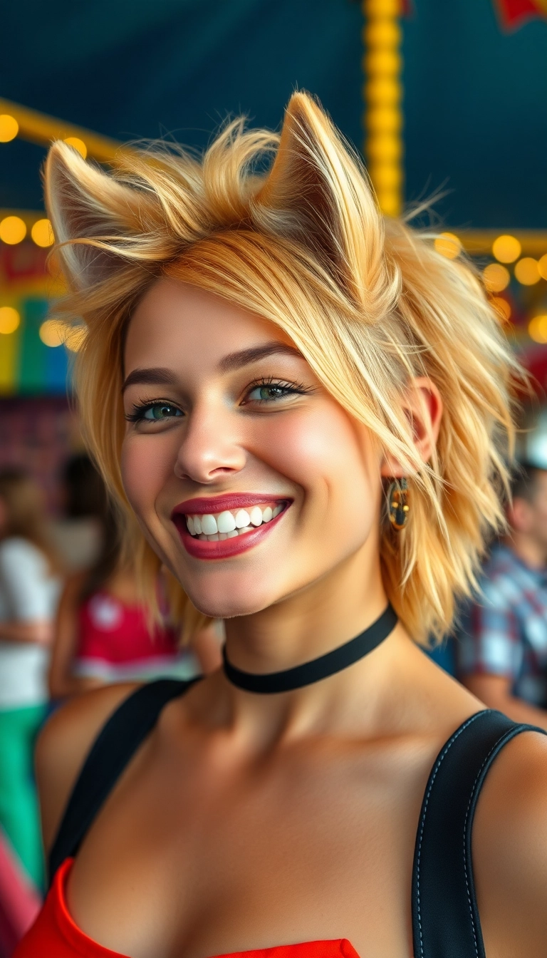 23 Wolf Cut Hair Ideas That Will Transform Your Look Instantly! - 21. Wolf Cut with a Flipped Out Finish