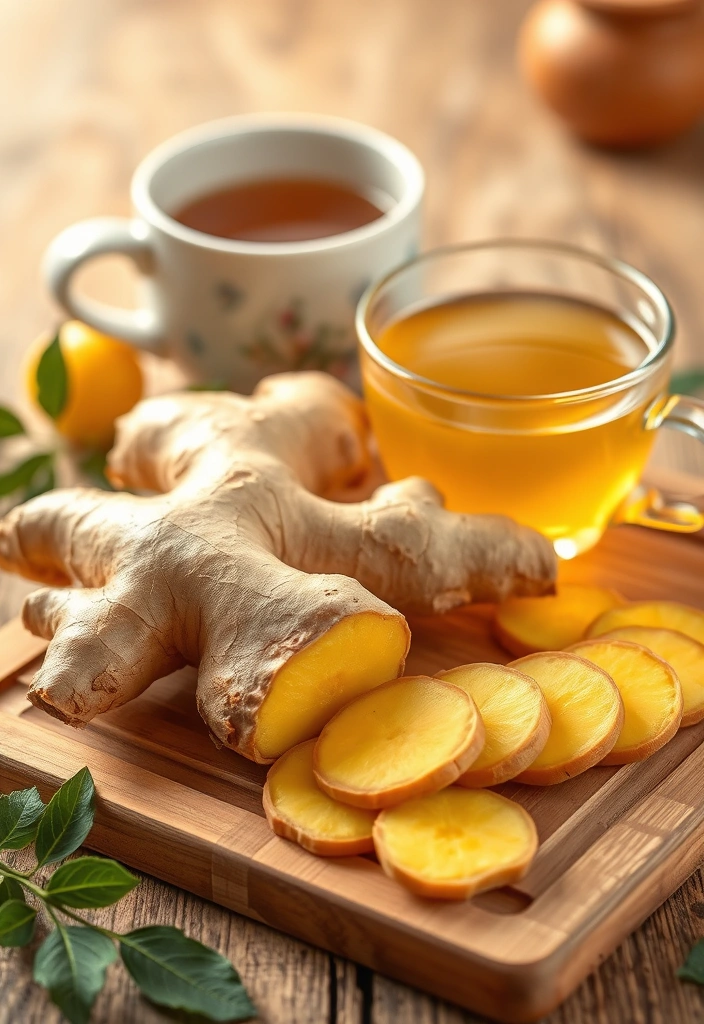 22 Healthy Foods That Detoxify Your Body and Promote Healing! - 8. Ginger