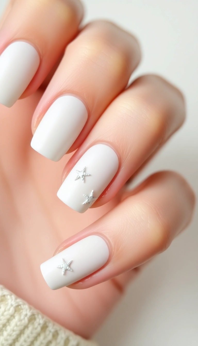 13 Seashell Nail Art Ideas That Will Leave You Shell-Shocked! - 4. Minimalist White Shells