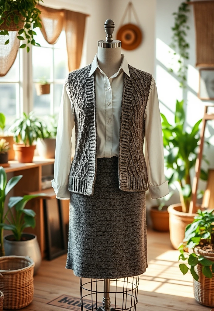 10 Solar Punk Fashion Trends You Didn't Know You Needed (Get Ready to Shine!) - 7. Layered Textures
