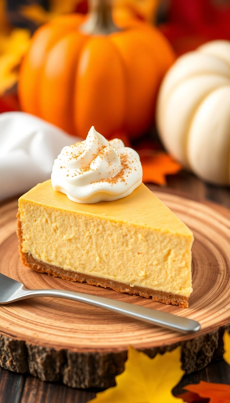 21 Fun Thanksgiving Dessert Ideas That'll Impress Your Guests (You Won't Believe #7!) - 1. Pumpkin Spice Cheesecake