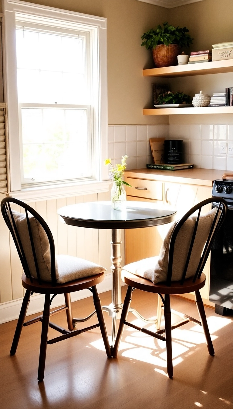 19 Vintage Kitchen Ideas That’ll Transport You Back in Time (Don’t Miss #12!) - 11. Cozy Nook