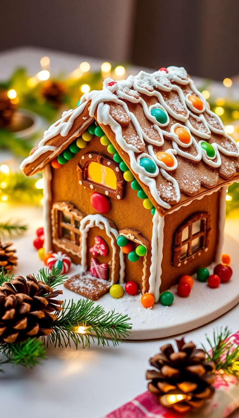 Homemade Gingerbread Houses