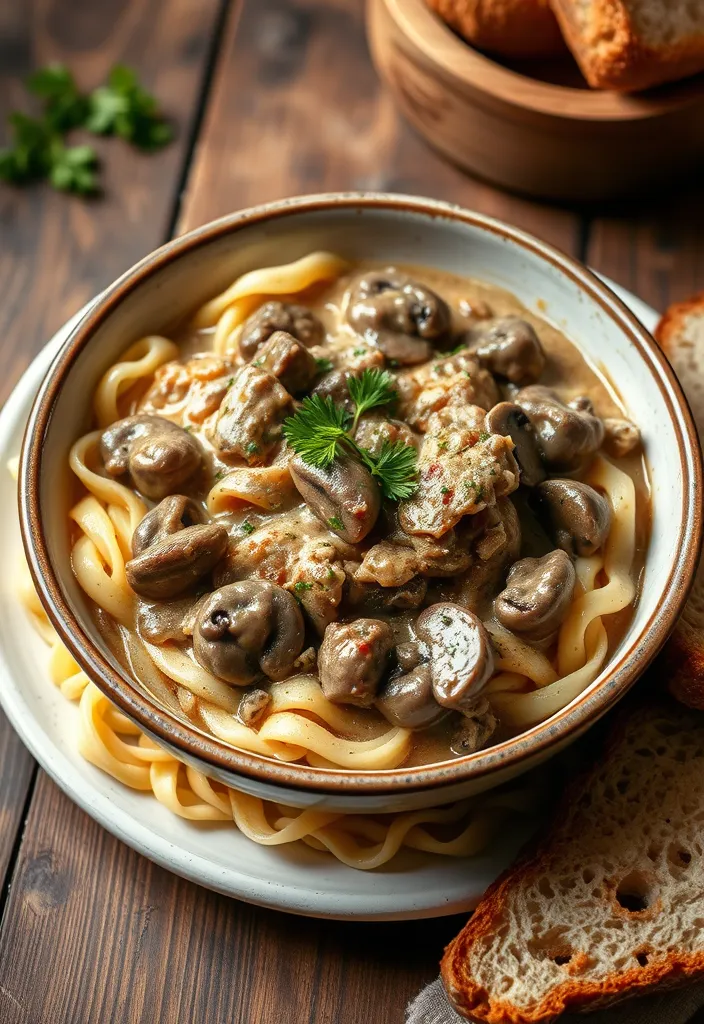 15 Mouthwatering Beef Recipes That Will Make You the Dinner Hero! - 1. Classic Beef Stroganoff