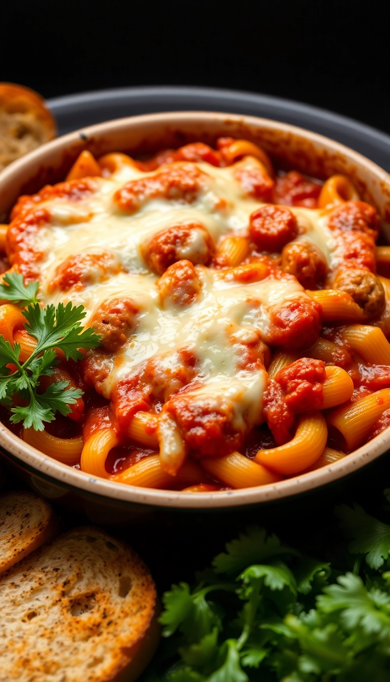 21 Sunday Family Dinner Ideas You’ll Want to Make Every Week (Number 7 Will Blow Your Mind!) - 17. Baked Ziti with Sausage