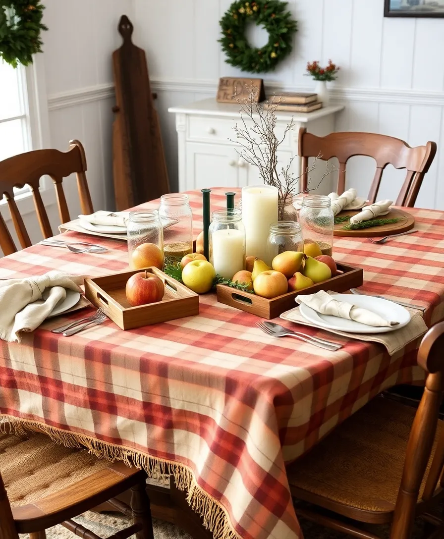 Christmas Table Settings: How to Create the Perfect Holiday Table! - 7. Cozy Cottage Vibes